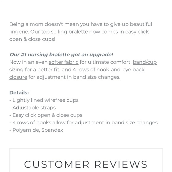 🎉HP🎉MORI BAY Floral Lace Triangle Nursing Bra - Picture 5 of 8